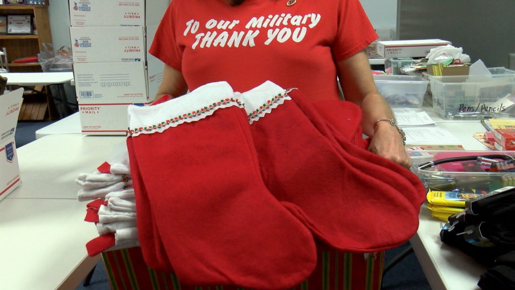 Operation Fill A Stocking for troops